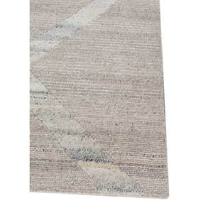 Tapis Blythe en laine et soie de bambou noué à la main, motif géométrique abstrait rectangulaire, pour la maison et la chambre, en viscose - Modèle AIWB-3073 - Product Image 4