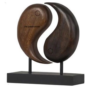 Décoration d'intérieur, sculpture circulaire de météore, fil métallique, ornement de Noël, décoration géométrique de la maison, artisanat en métal, cadeaux - Product Image 4