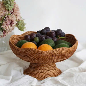 CESTA FRUTA MIMBRE RATÁN ESTILO ÚNICO - Product Image 2