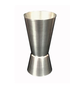 <b>Bars</b> And Wine Tools New Style Stainless Steel Jigger Glass Handmade Polished Cocktail Stirrer Beer Mixing Appliance Jigger Cup - Product Image 5