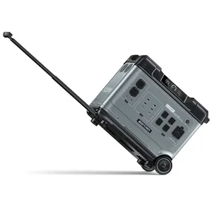 สถานีพลังงานแบบพกพาความจุสูงรุ่นใหม่ 5120Wh พร้อมแผงโซลาร์เซลล์ 2×400W – เครื่องกำเนิดพลังงานแสงอาทิตย์ LiFePO4 2200W - Product Image 1