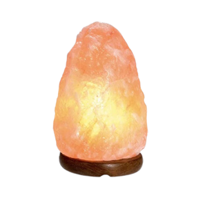 Lampe en sel de roche de l'Himalaya sculptée à la main, lumière de table en cristal naturel, décoration moderne et écologique pour la maison - Product Image 6