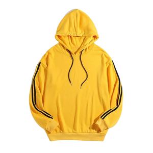 Sudadera con Capucha de Invierno para Hombre, Diseño de Diseñador, Felpa, Manga Larga, Raya Lateral, Logotipo Personalizado, Sin Bolsillo, Estilo Moderno - Product Image 1