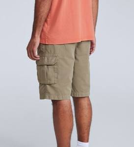 2025 pantalones cortos de malla para hombre con logotipo personalizado al por mayor transpirables cómodos último diseño con patrón sólido pantalones cortos Cargo - Product Image 2