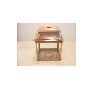 <b>Mini</b> Size Copper <b>Lantern</b> with Glass Decorative Candle Holder Hanging <b>Lantern</b> For Outdoor Indoor Home Garden Lighting Decor - Product Image 1