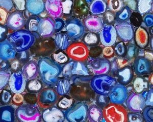 Ágata multi piedras preciosas azulejos piedra fusión acentos para Villa decoración de pared externa - Product Image 6