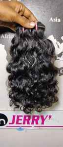 Approvisionnement Direct Usine Extensions de Cheveux Humains Vierges Remy Indiens Bruts JERRY HAIRS Modèle JH003 100g Ondulés Naturels Pas Chers Ondulés Profonds Desserés - Product Image 2