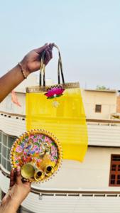 Sac et assiette de haute qualité pour Diwali Home Decorative Handcrafted Direct du fournisseur indien - Product Image 5