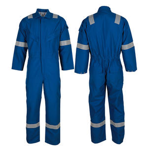 Ropa de trabajo de construcción profesional Hi Vis Overol Ignífugo Seguridad Adultos Suministro Algodón Poliéster Uniformes - Product Image 6