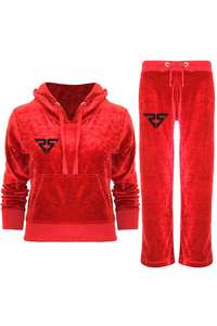 Velvet Velour Jogging <b>Ladies</b> Bottom Top <b>tracksuits</b> sets with custom logo Printed RS-0045 Sizes XS <b>S</b> <b>m</b> L xl xxl - Product Image 2