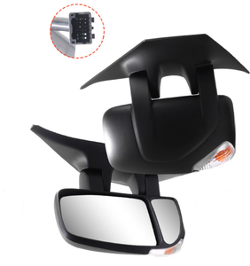 Nuevo Espejo Retrovisor Lateral Derecho XMAXVISION para Opel Movano 2014-2021, Brazo Corto, Cristal Grande, Eléctrico, Calefactable, con Intermitente, Cristal Pequeño Convexo, Negro 1 - Product Image 4