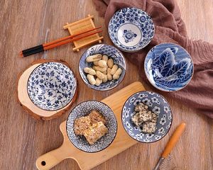 ชามเซรามิกสไตล์ช่างฝีมือญี่ปุ่นสำหรับเสิร์ฟข้าวหรือเส้นก๋วยเตี๋ยวเคลือบผิวสำหรับรับประทานอาหารและตกแต่ง - Product Image 6