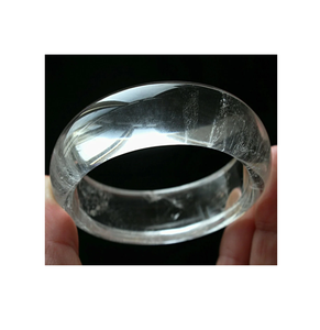 Usine gris acrylique bracelet manchettes clair lucite bracelets bracelet pour forme ronde et articles de fête et vente - Product Image 1
