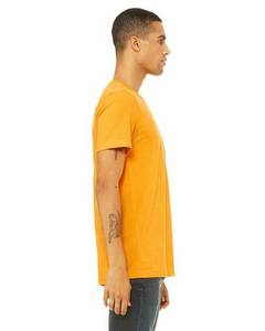 Camiseta de manga media para hombre, camisa de Color sólido con cuello redondo - Product Image 2