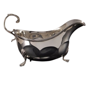 Accesorio de cocina para el hogar, vajilla Vintage plateada de acero inoxidable, botes de salsa suministrados por la India - Product Image 4