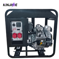 Générateur diesel à châssis ouvert K16000D 15,0 15,5 kW, démarrage électrique, portable, alimentation de secours commerciale, fournisseur OEM en gros à vendre