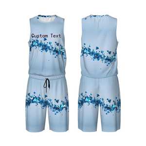 CUICHANG da uomo maglia da basket maglia da basket in poliestere traspirante in bianco e traspirante con logo personalizzato sublimazione abbigliamento da basket - Product Image 3