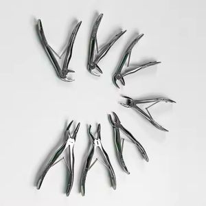 Surtechs High Quality Stainless Steel Manual Forceps Set Children's Dental Surgical Instruments CE Certified Class I for - Product Image 4