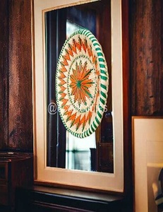 Venta caliente hermoso juego hecho a mano de pared colgante cesta de algas marinas decoración de entrada de habitación tapices decorativos - Product Image 5