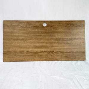 Tablero de Madera Contrachapada de Diseño Moderno MB018 de 18 mm de Espesor con Acabado Melamínico Oscuro para Muebles, Hecho de MDF, Material de Tablero de Bloques, Pegamento E1 E0 - Product Image 2