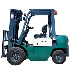 Chinese Brand Easy-to-Maintain 4-Wheel Drive Forklift with Xinchai Diesel Engine