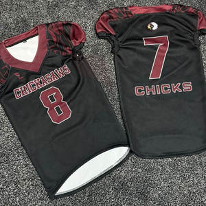 เสื้อเจอร์ซีย์อเมริกันฟุตบอลชุดฝึกเยาวชนกำหนดเองได้ - Product Image 6