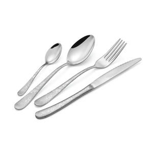 Ensemble de couverts en acier inoxydable de haute qualité Poignée élégante Cuillère en acier inoxydable personnalisable de qualité supérieure au meilleur prix - Product Image 1