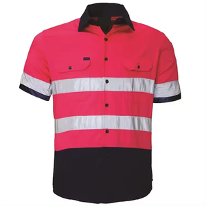 Chemise de sécurité et de protection optimale, logo personnalisé, respirante, vêtements de travail réfléchissants, couleurs adaptées à différents environnements - Product Image 3