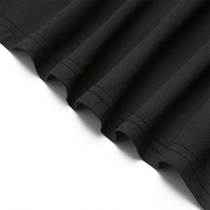 Logo personnalisé 100% coton Designer plaine tricoté T-Shirt pour hommes grande taille solide motif vêtements pour hommes - Product Image 5