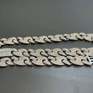 Accesorio de piedras preciosas de lujo VVS 30MM 24 pulgadas Moissanite Pendant & Charm - Product Image 1