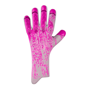 Gants de gardien de but à paume plate toutes saisons de qualité supérieure Matériau tricoté respirant en latex de haute qualité avec poignées pour une utilisation en extérieur - Product Image 2