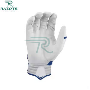 Guantes de bateo de béisbol de cuero personalizados Razorts para hombres y mujeres Comodidad de agarre mejorada y protección de manos superior - Product Image 5