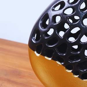 Vase en métal bicolore en aluminium et fer de qualité supérieure pour la décoration intérieure bureau salon chambre dessus de Table Design moderne pour plantes à fleurs - Product Image 5