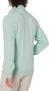 Sudadera con cremallera y cuello de tortuga ligera Vintage para hombre, sudadera de lana de algodón 100%, chaqueta, estilo Streetwear para la temporada de otoño - Product Image 2