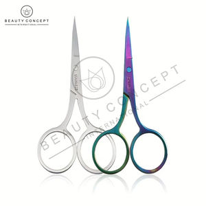 Tijeras para Uñas de Acero Inoxidable 2026, con Hoja Recta para Diestros, Recortador de Pestañas, Herramienta para Manicura, Removedor de Cutículas, Concepto de Belleza - Product Image 2