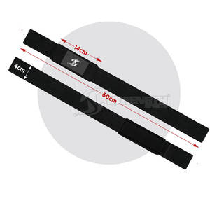 สายยกน้ำหนักออกกำลังกายวัสดุที่ทนทานสำหรับการเพาะกายและยิมฟิตเนส - Product Image 4