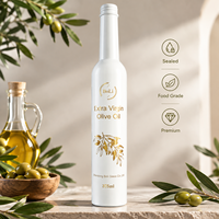 Bouteille d'huile d'olive méditerranéenne en verre |   Bouteilles en verre de 250 ml et 500 ml |   Bouteilles d'huiles personnalisées pour la vente en gros B2B