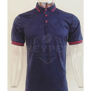 T-shirt polo anti-boulochage respirant personnalisé de haute qualité 100% coton polos de golf hommes polo chemise - Product Image 3