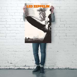 Led Zeppelin I <b>Poster</b> High Quality Offset Printing Techniques Displaying Iconic Graphic - Product Image 4