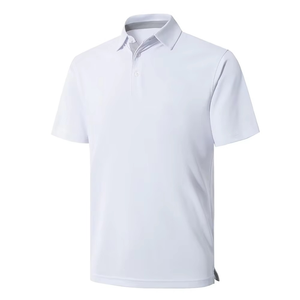 Vente en gros Polo de golf de performance sportive unisexe avec logo personnalisé polo de golf à manches courtes imprimé vierge pour hommes - Product Image 3