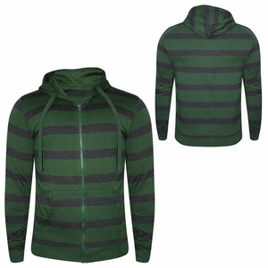 เสื้อแจ็กเก็ตมีฮู้ดสำหรับผู้ชายเสื้อมีซิปแบบมีซิปรูดดีไซน์สุดเท่ออกแบบได้ตามต้องการ - Product Image 3