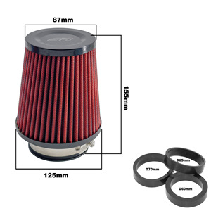 Filtro cónico de algodón rojo - Product Image 1