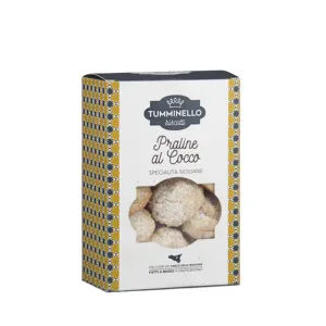 Biscotti fatti in italia 270g senza conservanti senza olio di palma, senza coloranti ingredienti naturali artigianali pasticcini al cocco