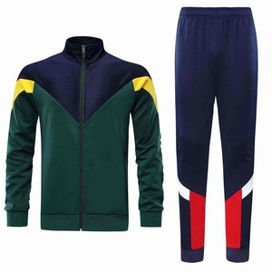 Men's Gym Jogging Sets Solid Pattern Two-Piece Set with Elastic Pants Plus Size Winter Tracksuit-Wholesale New Arrivals on <b>Sale</b> - Product Image 6