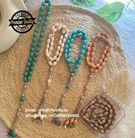 Perles de chapelet musulman en gros de haute qualité acrylique 33/45/99 Bracelet de prière islamique perlé unisexe Tasbeeh pour le culte