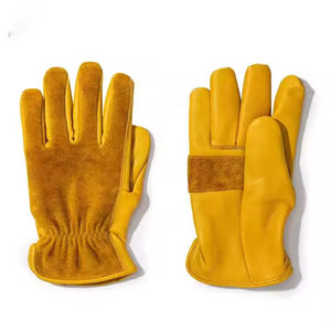 Guantes de trabajo de seguridad de servicio OEM, protección antideslizante, nuevo estilo duradero, precio razonable, guantes de trabajo de cuero más vendidos - Product Image 2