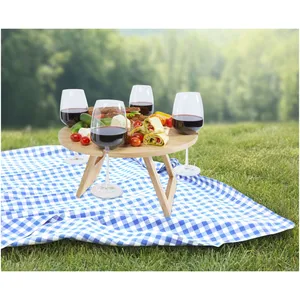 Customized <b>Folding</b> Picnic <b>Table</b> Soll Gadgets Premium <b>Outdoor</b> <b>Table</b> - Product Image 2