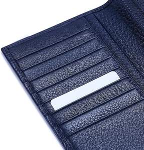 Cartera de cuero genuino para hombre de alta calidad Diseño de logotipo personalizado Ligero con precio saludable Longitud larga Hecho en fábrica - Product Image 6