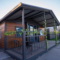Maison préfabriquée de luxe à 3 chambres, bureau préfabriqué 20FT 40FT, maison préfabriquée extensible en conteneur