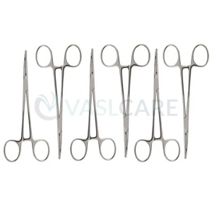 Kit de chirurgie générale manuel en acier inoxydable de 41 pièces pour trachéotomie et cricotérotomie, certifié CE, garantie de 3 ans - Product Image 4